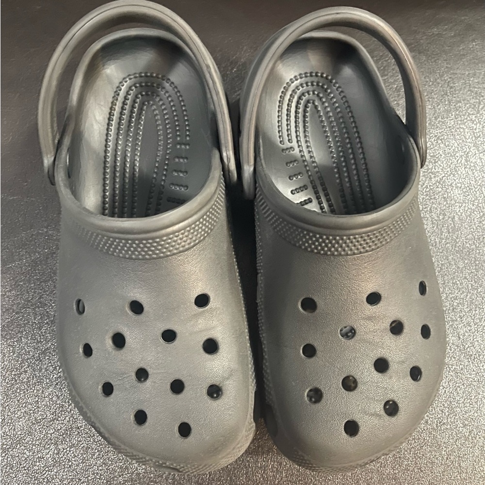 CROCS Kids Gray Water Shoes